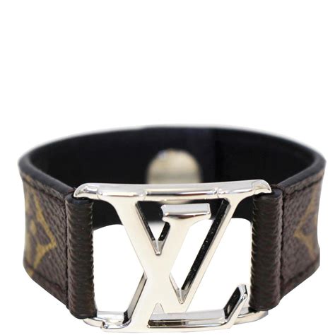 louis vuitton men's hockenheim bracelet|Louis Vuitton monogram chain bracelet.